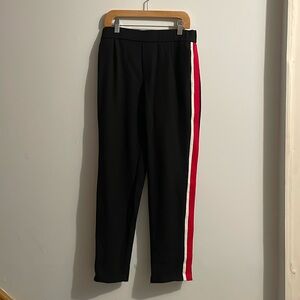 Zara Black Side Stripe Trousers (Size XS)
